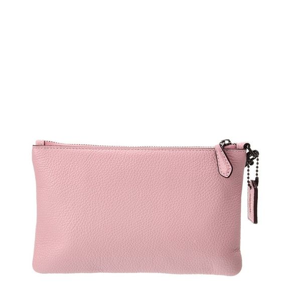 Coach Small Leather Wristlet - Picture 2 of 4